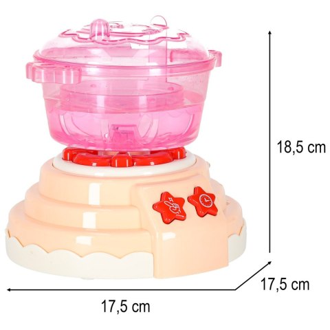 Klej żel kryształowy 3D crystal glue magiczna kuchnia szablony kreatywny zestaw 62 elementy pomarańczowy