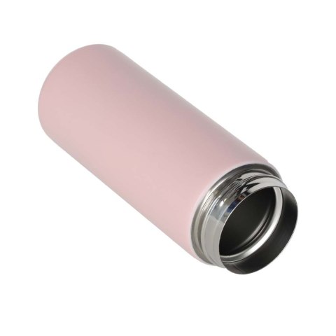 Kubek termiczny z ustnikiem termos LED 350ml róż
