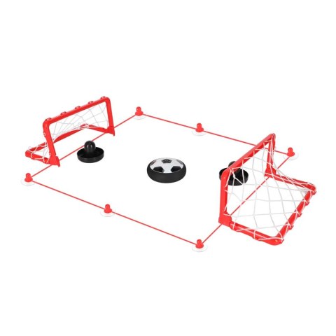 Latająca lewitująca piłka nożna krążek cymbergaj hoverball z bramkami