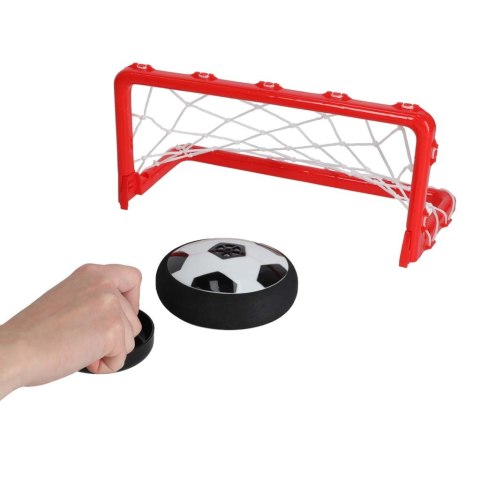 Latająca lewitująca piłka nożna krążek cymbergaj hoverball z bramkami