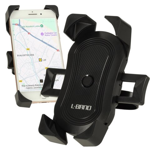 Uchwyt rowerowy na telefon do roweru motocyklowy hulajnogi wózka C51 solidny mocny