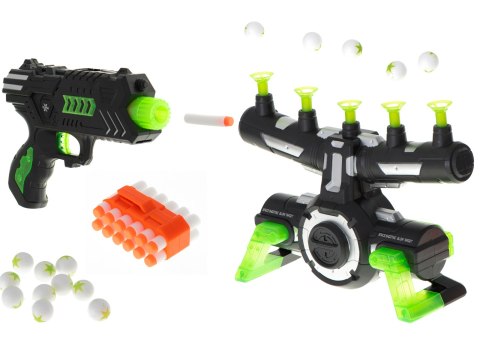 Gra strzelecka Air shooting latające kulki strzelanie do celu DARK WARS