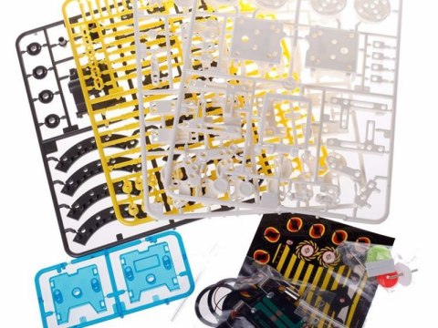Edukacyjny Zestaw Solarny Robot 14w1 - Pies, Łódka Itp
