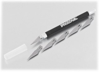 Proedge - Nóż #4 Grip Soft Handle (czarny) + 5 ostrzy #11 (tuba) [#35044]