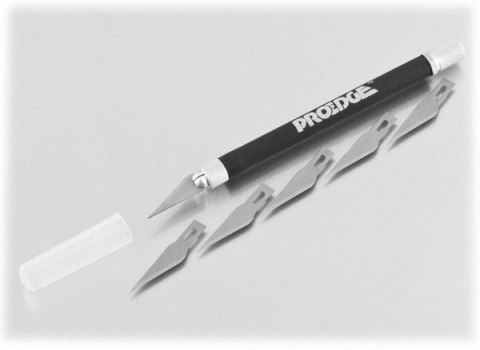 Proedge - Nóż #4 Grip Soft Handle (czarny) + 5 ostrzy #11 (tuba) [#35044]