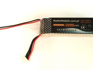 Pakiet, Akumulator LiPo 2200 MAh 11,1V 8C RadioModels