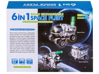 Zabawka Solarna Edukacyjny Solarny Robot Astronauta Statek Samolot 6w1