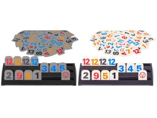 Gra Logiczna RUMMY, Edukacyjna Układanka Liczbowa