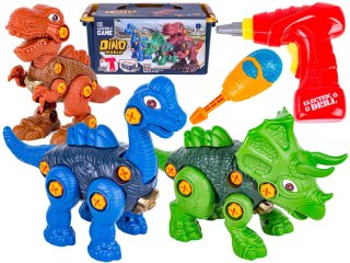 Klocki Konstrukcyjne, DINOZAURY Do Skręcania I Rozkręcania