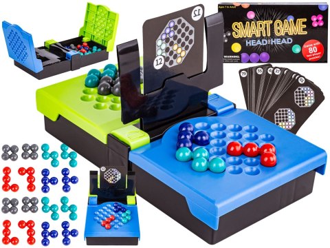 Łamigłówka Gra logiczna Karty Smart game 80 zadań dla dzieci IQ 3D