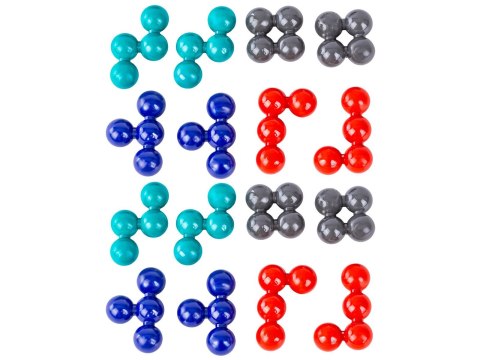 Łamigłówka Gra logiczna Karty Smart game 80 zadań dla dzieci IQ 3D