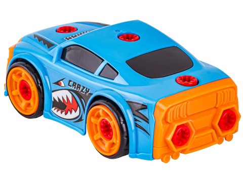 Sportowy Samochód do rozkręcania i skręcania 2w1 TUNING + Wkrętarka