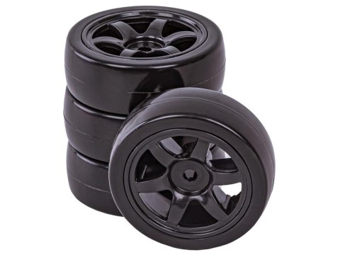 KOŁA Do Dużego Samochodu Do Driftu, Komplet Kół, Zestaw 4 Szt. Gładkie - Do Driftu