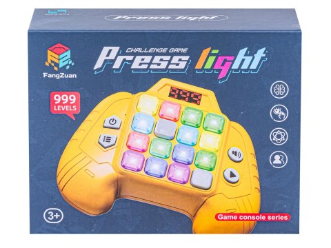 Zabawka Na Pamięć KONTROLER RÓŻOWY Gamepad Edukacyjna gra dla dzieci Pad Konsola Memory 16 klawiszy