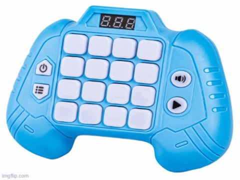 Zabawka Na Pamięć KONTROLER RÓŻOWY Gamepad Edukacyjna gra dla dzieci Pad Konsola Memory 16 klawiszy
