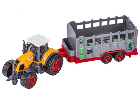 Zestaw 3 Pojazdów, Maszyny Rolnicze, 2 x Traktor, Kombajn, Farma