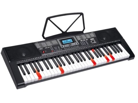 Keyboard MK-2115 Organy, 61 Klawiszy, Zasilacz, Podświetlane Klawisze Przecena 4
