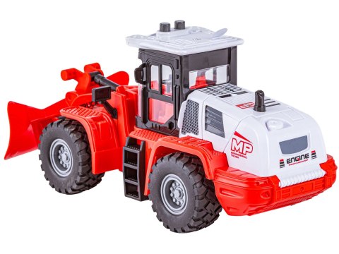 Odśnieżarka Pług Śnieżny Multifunkcyjny Traktor 1:16 Ciągnik Ruchome Ramię Światło Dźwięk