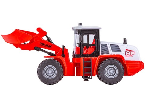 Odśnieżarka Pług Śnieżny Multifunkcyjny Traktor 1:16 Ciągnik Ruchome Ramię Światło Dźwięk