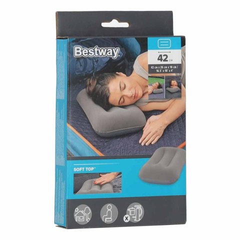 Poduszka dmuchana turystyczna welurowa BESTWAY 67121