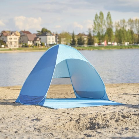 Namiot plażowy parawan samorozkładający na plażę ogród ogrodowy POPUP ochronny UV XXL