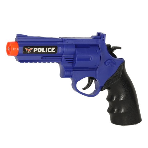 Zestaw policyjny małego policjanta pistolet karabin maska kajdanki akcesoria policyjne