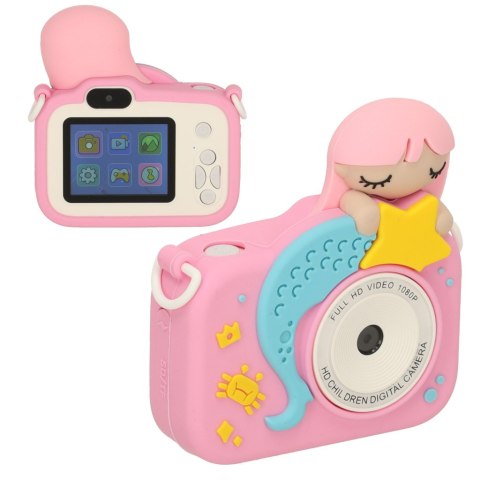 Aparat cyfrowy dla dzieci SD 32GB syrenka