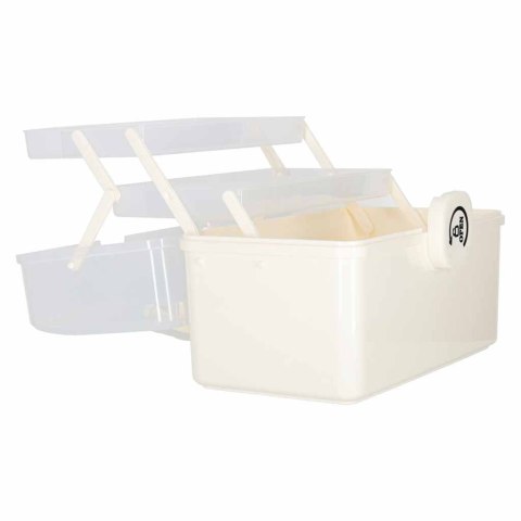 Organizer na leki pojemnik pudełko kasetka apteczka duży XXL na zamek skrzynka 34,5x23x22 cm