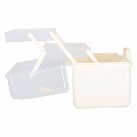 Organizer na leki pojemnik pudełko kasetka apteczka duży XXL na zamek skrzynka 34,5x23x22 cm